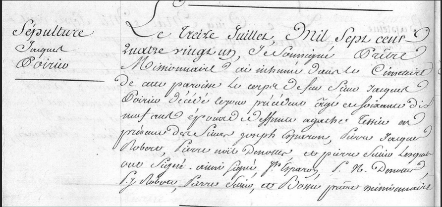 DC POIRIER JACQUES - ANOM