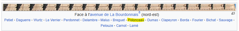 Son nom parmi les 72 noms inscrits sur la Tour Eiffel - Wikipédia