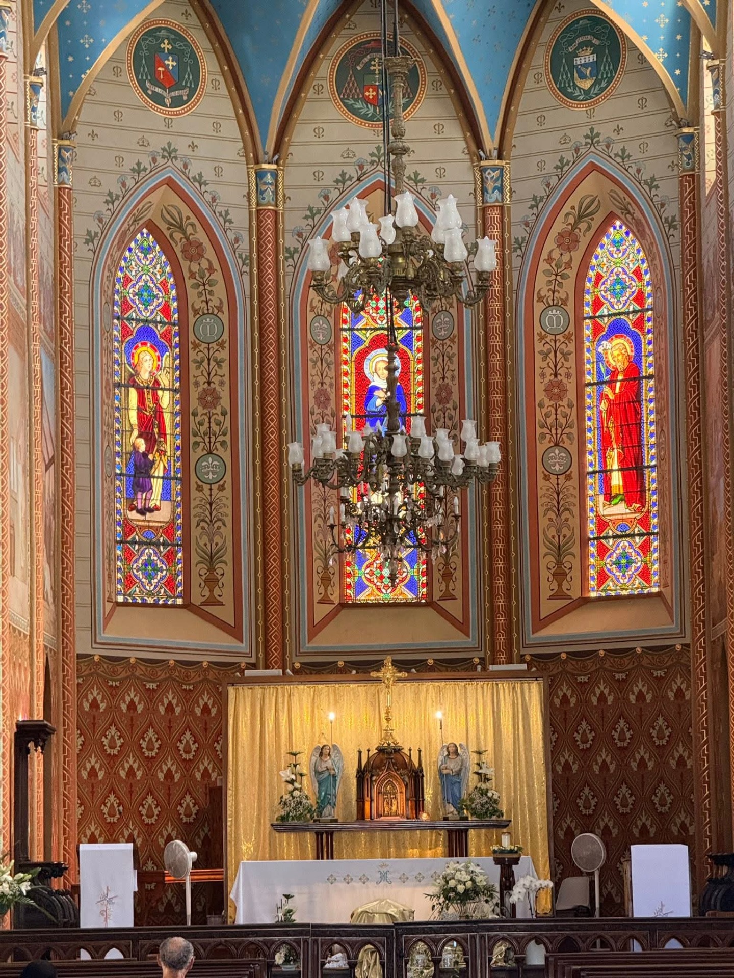 Intérieur de l'église - crédit photo Barbara Morel