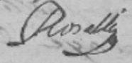 SA SIGNATURE SUR L ACTE DE MARIAGE